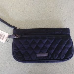 Vera Bradley Wristlet in Classic Navy NWT
